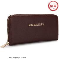 michael kors saffiano continental groot koffie portefeuilles Winkel Almere Stad k780g768